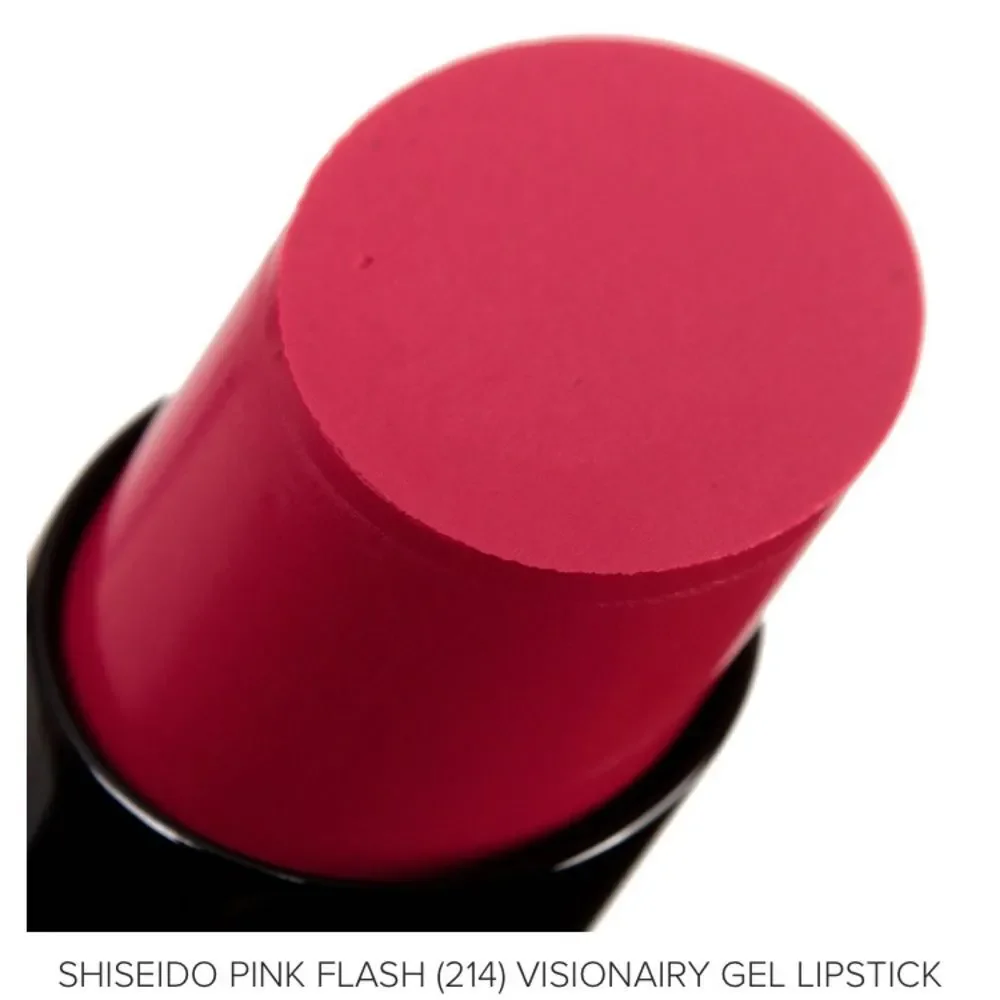 Shiseido Pink Flash 214 Visionary Gel Lipstick Hot Pink Full Size Discontinued